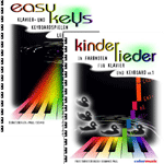 2er-Set easy keys und Kinderlieder